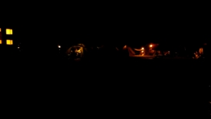 那珂アーバンキャンプフィールドの夜間風景1