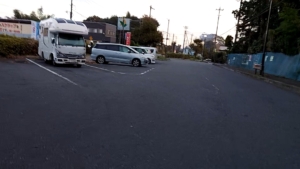 美野里ロードパークの駐車場風景7
